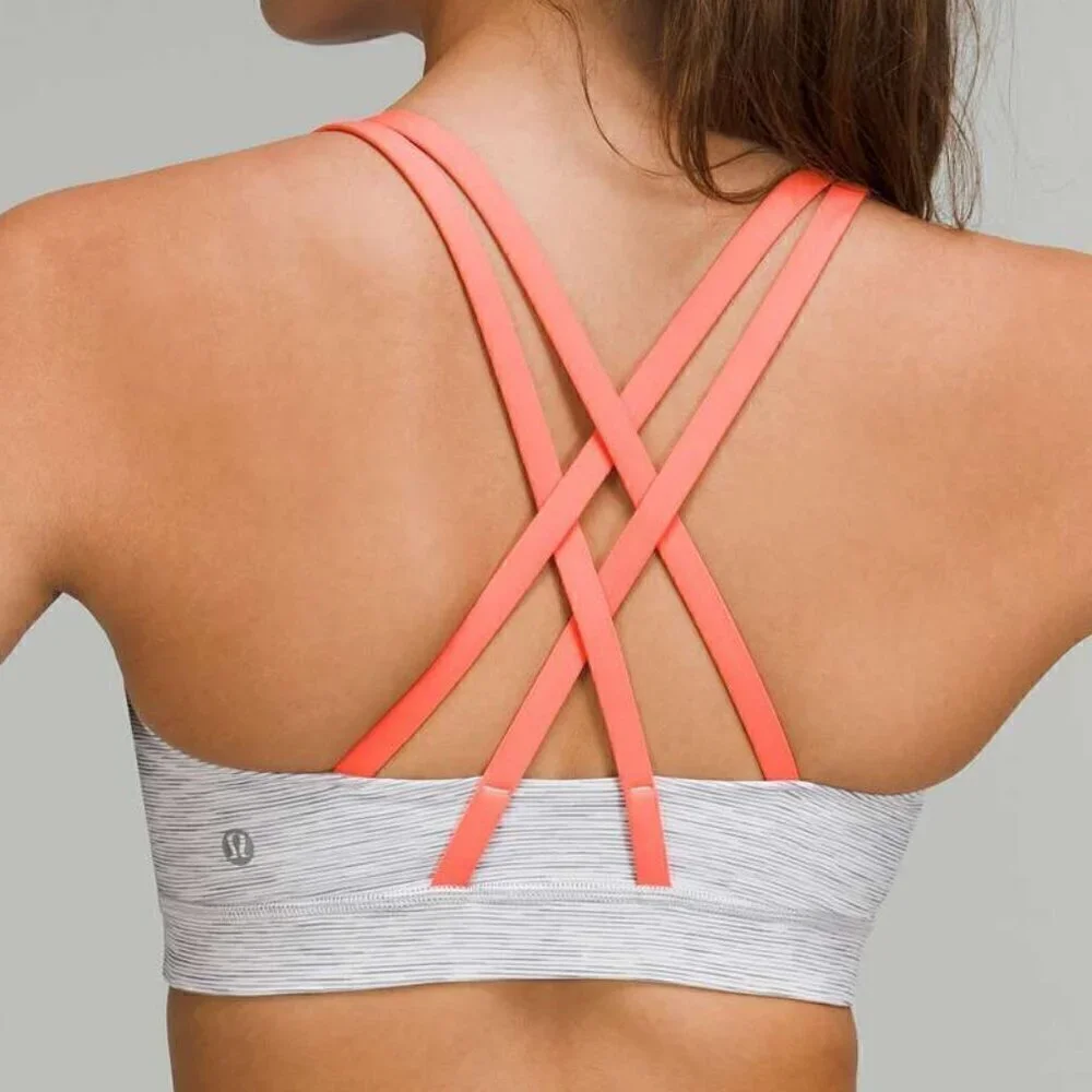 NWT Lululemon Energy Bra *Medium Support, B–D Cups - 4 Wee Are From Space Nimbus